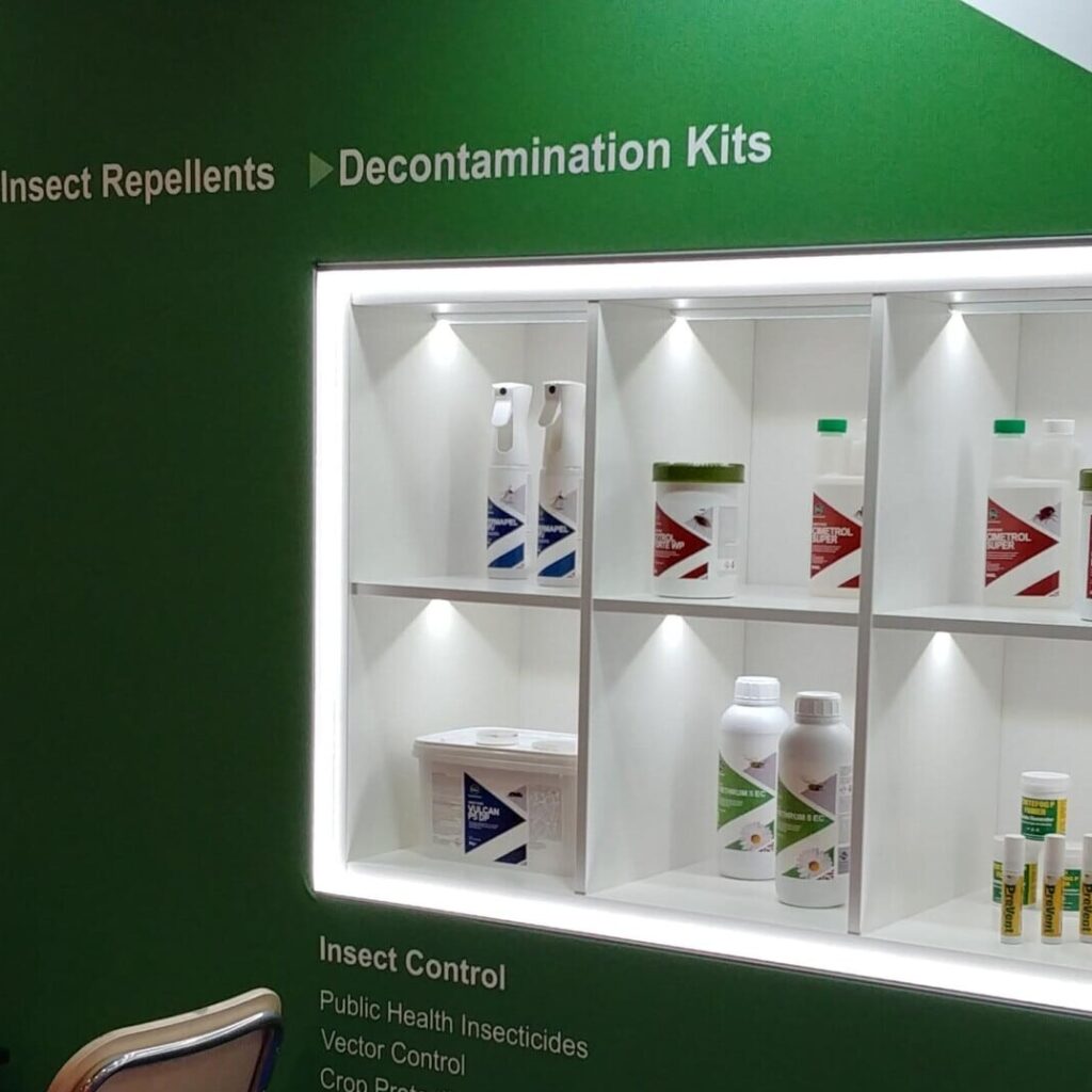 exhibition stand lighting