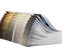 Pile of magazines